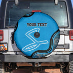 Custom Adelaide Strikers Spare Tire Cover Indigenous Art - Grunge Style