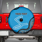 Custom Adelaide Strikers Spare Tire Cover Indigenous Art - Grunge Style