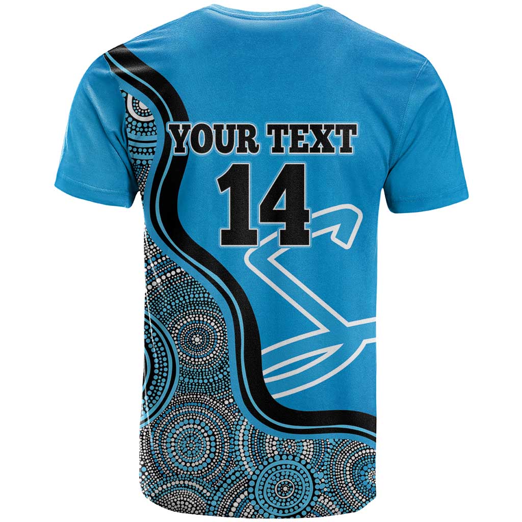Custom Adelaide Strikers T Shirt Indigenous Art - Grunge Style
