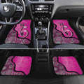 Custom Sydney Sixers Car Mats Indigenous Art - Grunge Style