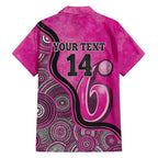 Custom Sydney Sixers Family Matching Long Sleeve Bodycon Dress and Hawaiian Shirt Indigenous Art - Grunge Style