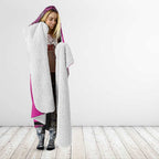 Custom Sydney Sixers Hooded Blanket Indigenous Art - Grunge Style