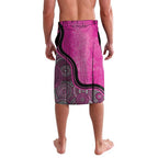 Custom Sydney Sixers Lavalava Indigenous Art - Grunge Style