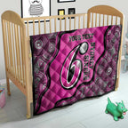 Custom Sydney Sixers Quilt Indigenous Art - Grunge Style
