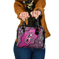 Custom Sydney Sixers Shoulder Handbag Indigenous Art - Grunge Style