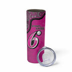 Custom Sydney Sixers Skinny Tumbler Indigenous Art - Grunge Style