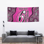 Custom Sydney Sixers Tapestry Indigenous Art - Grunge Style