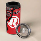 Custom Melbourne Renegades 4 in 1 Can Cooler Tumbler Indigenous Art - Grunge Style