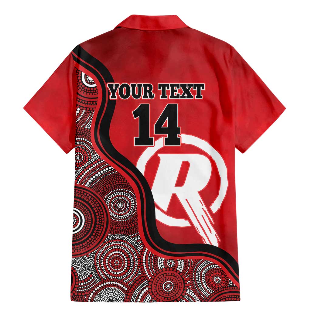 Custom Melbourne Renegades Family Matching Mermaid Dress and Hawaiian Shirt Indigenous Art - Grunge Style