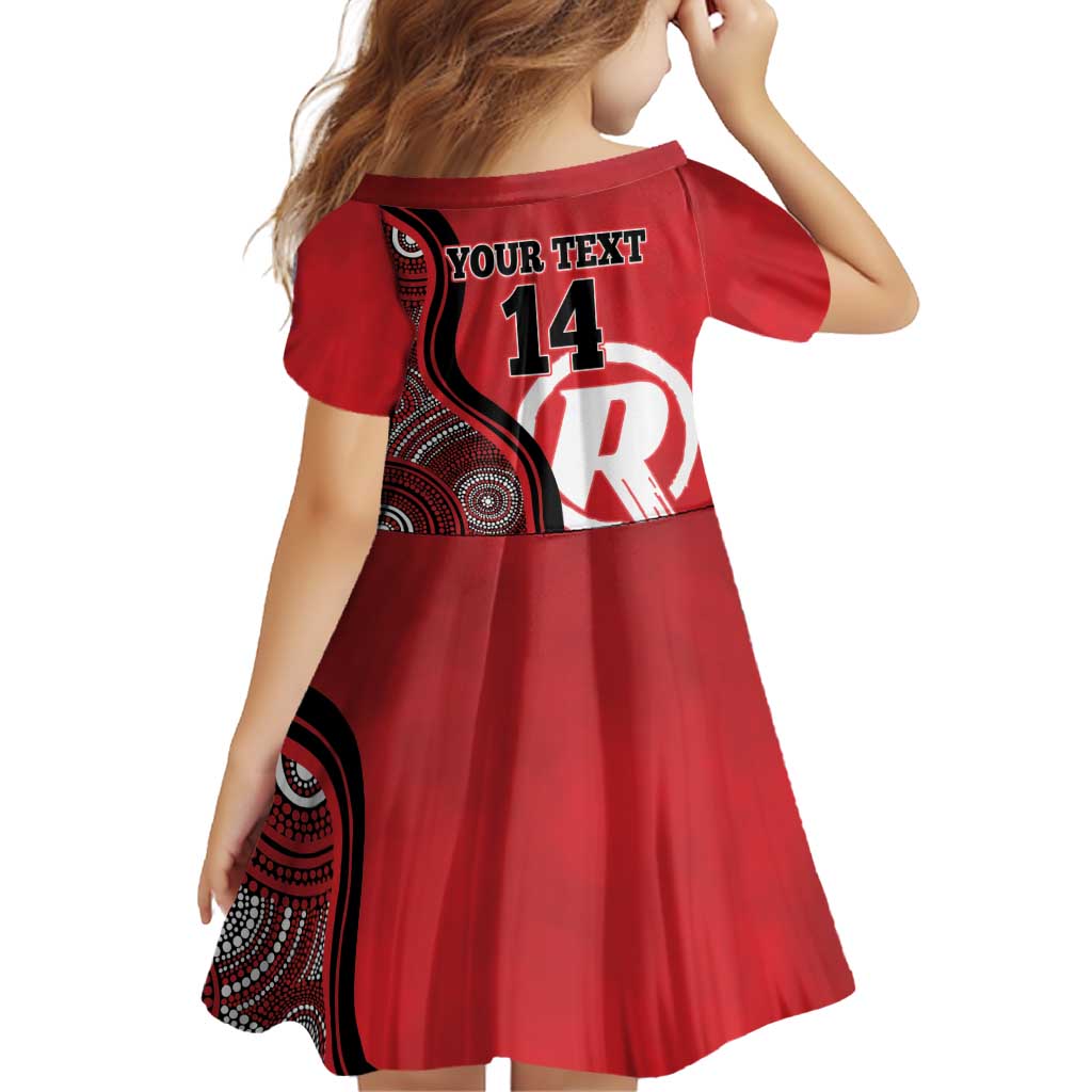 Custom Melbourne Renegades Family Matching Puletasi and Hawaiian Shirt Indigenous Art - Grunge Style