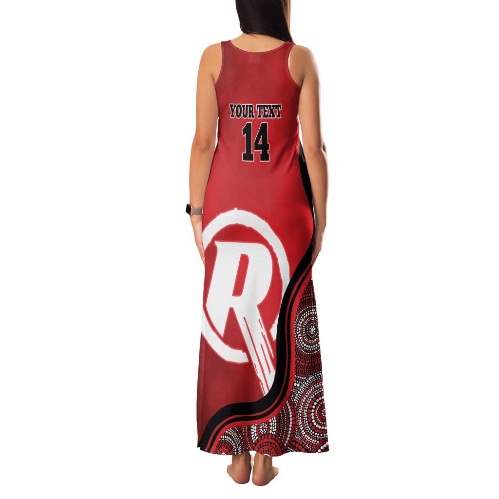 Custom Melbourne Renegades Family Matching Tank Maxi Dress and Hawaiian Shirt Indigenous Art - Grunge Style