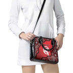 Custom Melbourne Renegades Shoulder Handbag Indigenous Art - Grunge Style