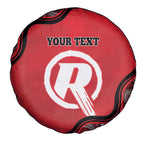 Custom Melbourne Renegades Spare Tire Cover Indigenous Art - Grunge Style