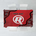 Custom Melbourne Renegades Tablecloth Indigenous Art - Grunge Style