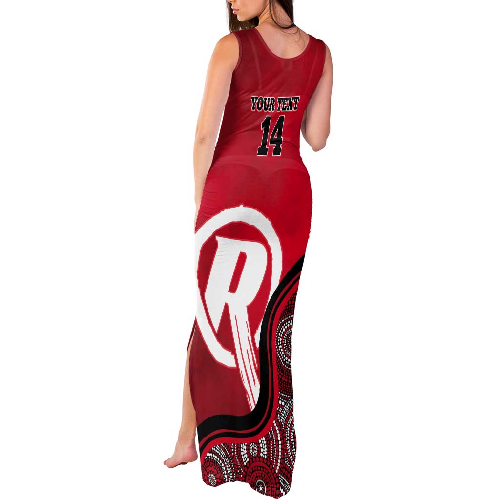 Custom Melbourne Renegades Tank Maxi Dress Indigenous Art - Grunge Style