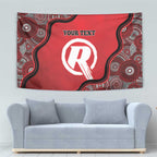 Custom Melbourne Renegades Tapestry Indigenous Art - Grunge Style