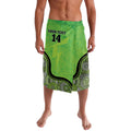 Custom Sydney Thunder Lavalava Indigenous Art - Grunge Style