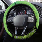 Sydney Thunder Steering Wheel Cover Indigenous Art - Grunge Style