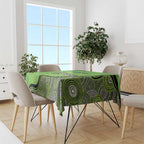 Custom Sydney Thunder Tablecloth Indigenous Art - Grunge Style