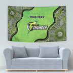 Custom Sydney Thunder Tapestry Indigenous Art - Grunge Style