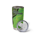 Custom Sydney Thunder Tumbler Cup Indigenous Art - Grunge Style