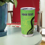 Custom Sydney Thunder Tumbler Cup Indigenous Art - Grunge Style