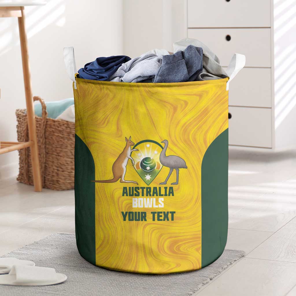 Custom Bowls Australia Laundry Basket Marble National Color - Aussie Hoodie