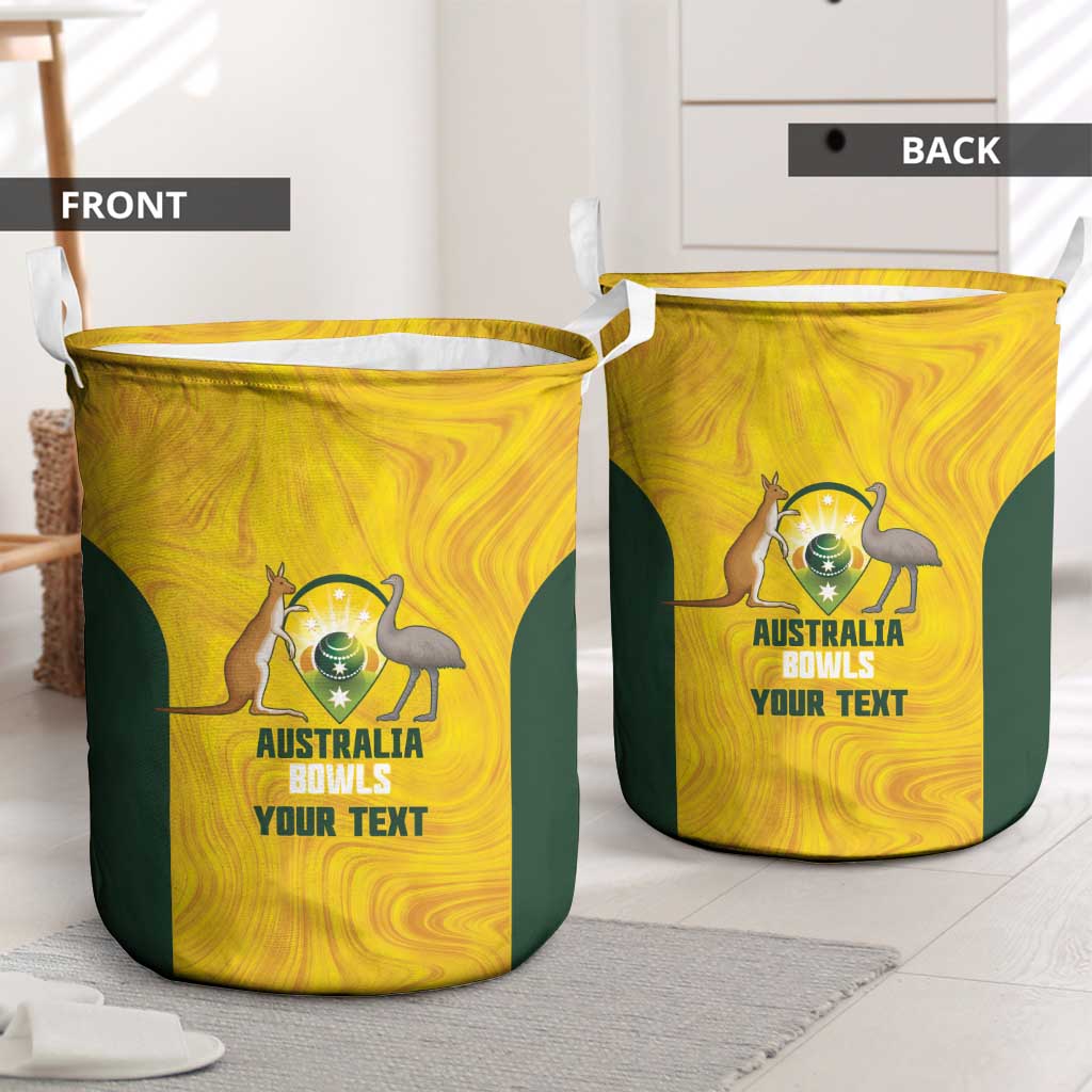 Custom Bowls Australia Laundry Basket Marble National Color - Aussie Hoodie