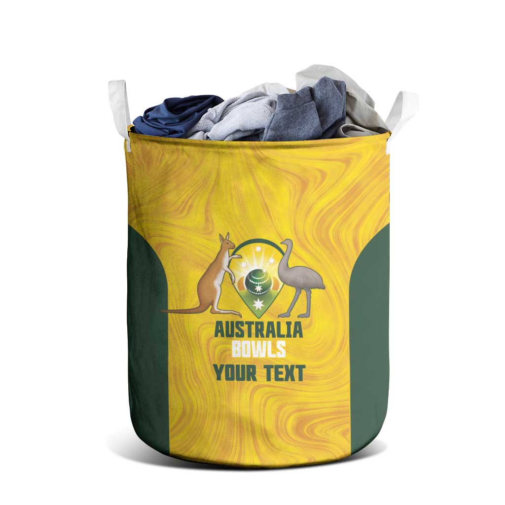 Custom Bowls Australia Laundry Basket Marble National Color - Aussie Hoodie