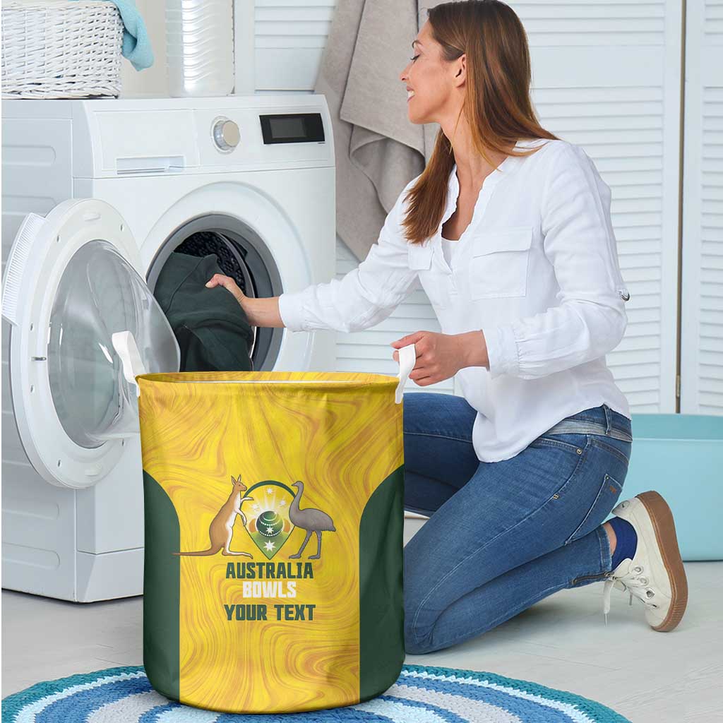 Custom Bowls Australia Laundry Basket Marble National Color - Aussie Hoodie