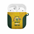 Custom Bowls Australia AirPods Case Marble National Color - Aussie Hoodie