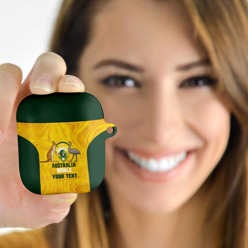 Custom Bowls Australia AirPods Case Marble National Color - Aussie Hoodie