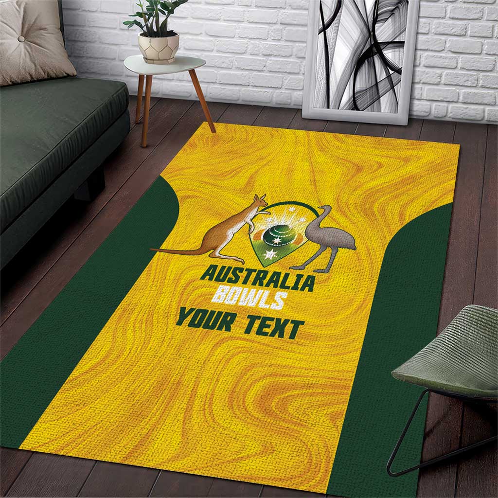 Custom Bowls Australia Area Rug Marble National Color - Aussie Hoodie