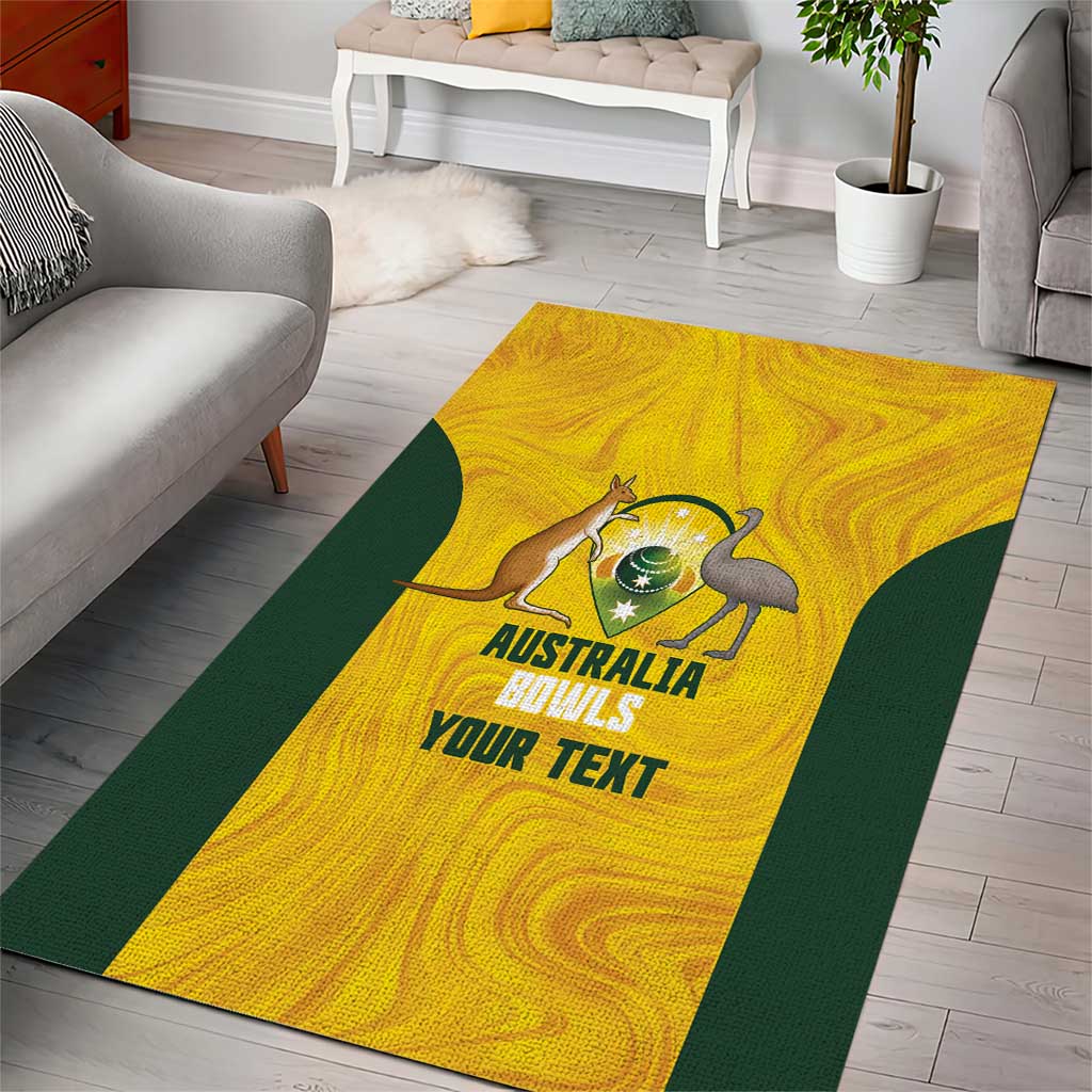 Custom Bowls Australia Area Rug Marble National Color - Aussie Hoodie