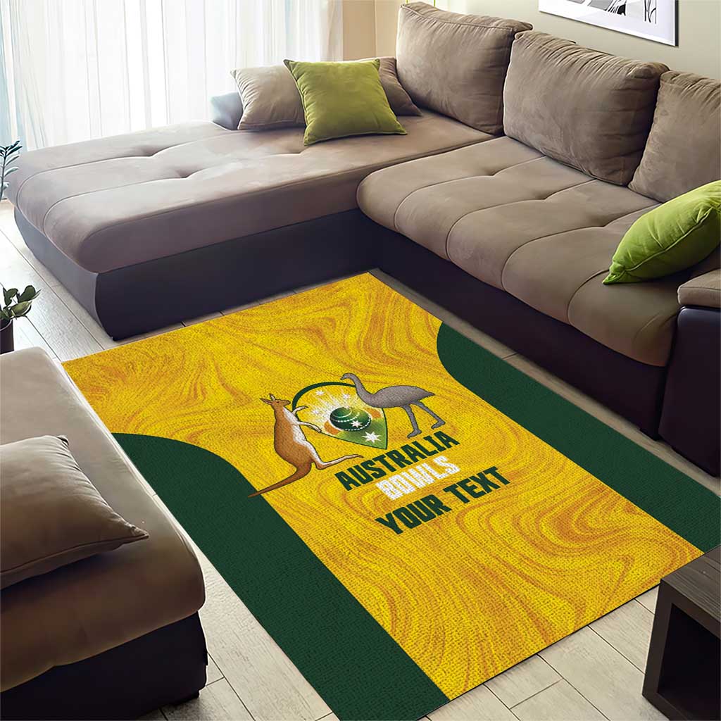 Custom Bowls Australia Area Rug Marble National Color - Aussie Hoodie