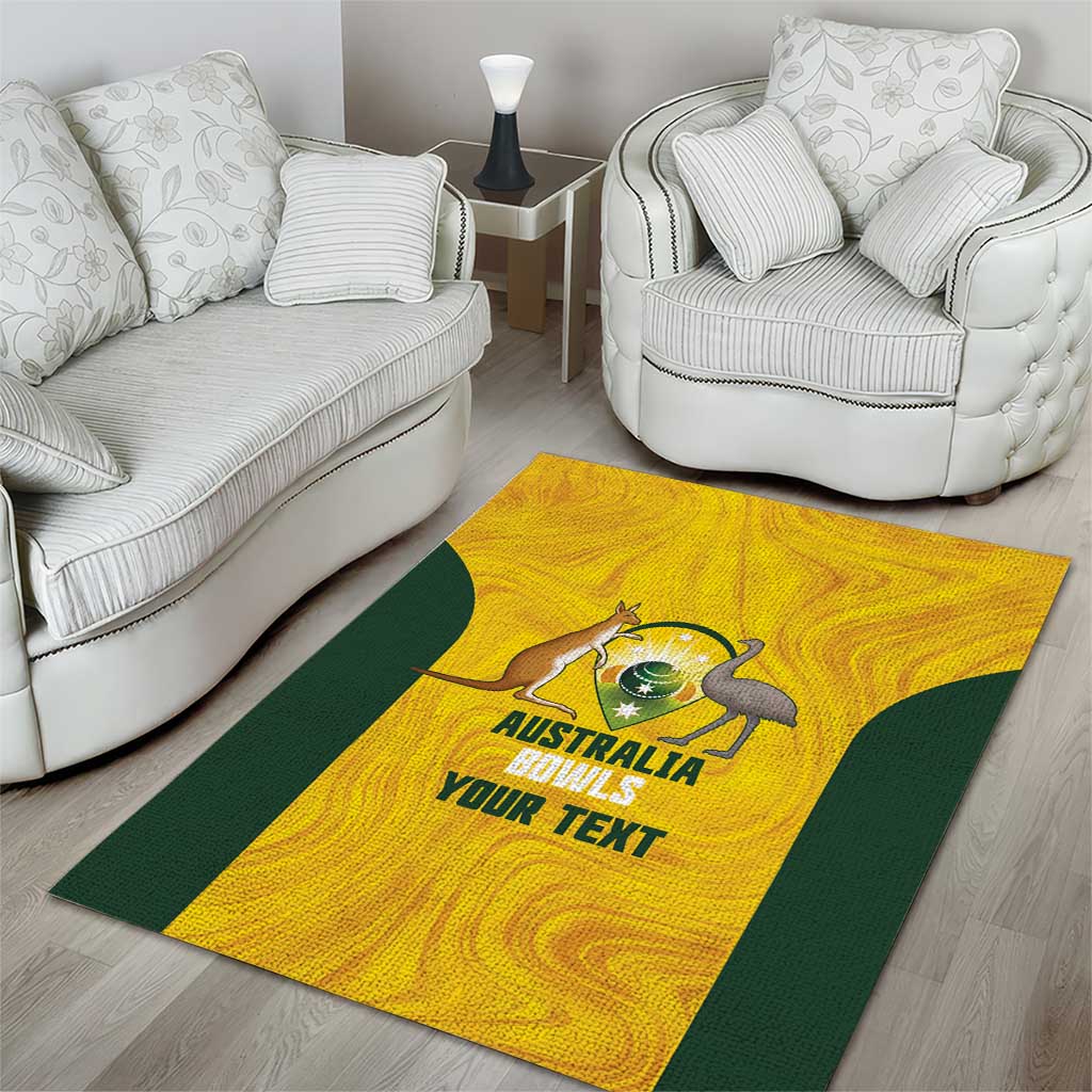 Custom Bowls Australia Area Rug Marble National Color - Aussie Hoodie