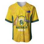Custom Bowls Australia Baseball Jersey Marble National Color - Aussie Hoodie