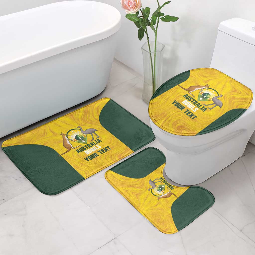 Custom Bowls Australia Bathroom Set Marble National Color - Aussie Hoodie
