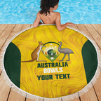 Custom Bowls Australia Beach Blanket Marble National Color - Aussie Hoodie