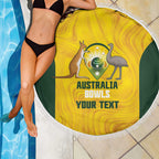 Custom Bowls Australia Beach Blanket Marble National Color - Aussie Hoodie