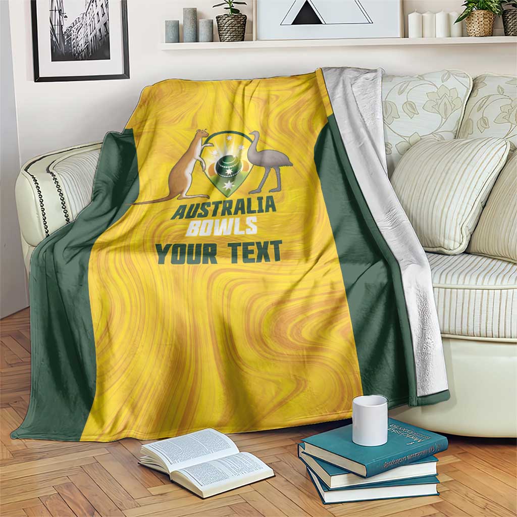 Custom Bowls Australia Blanket Marble National Color - Aussie Hoodie