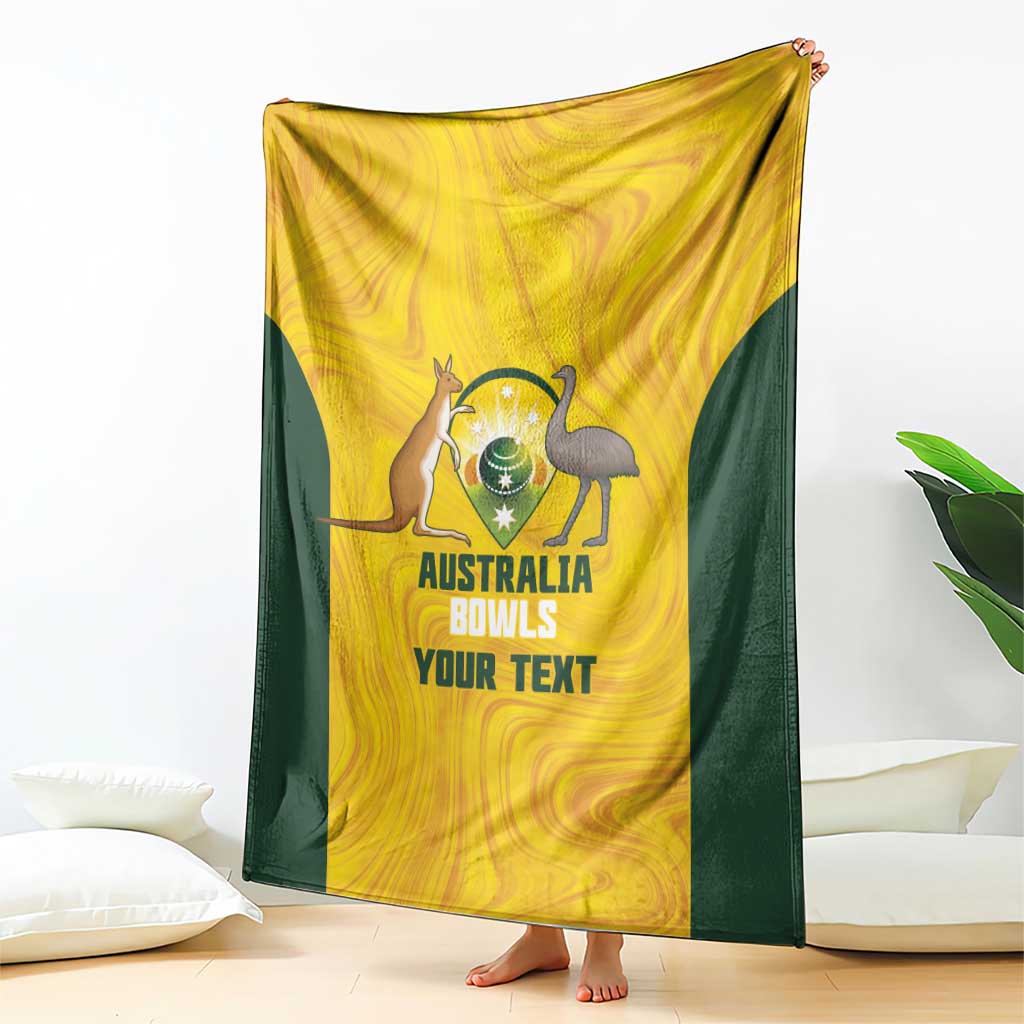 Custom Bowls Australia Blanket Marble National Color - Aussie Hoodie