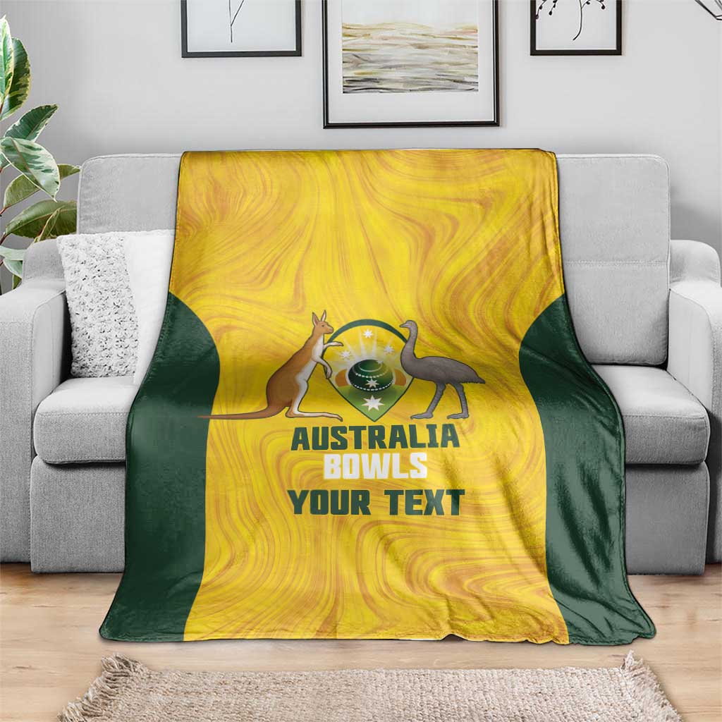 Custom Bowls Australia Blanket Marble National Color - Aussie Hoodie