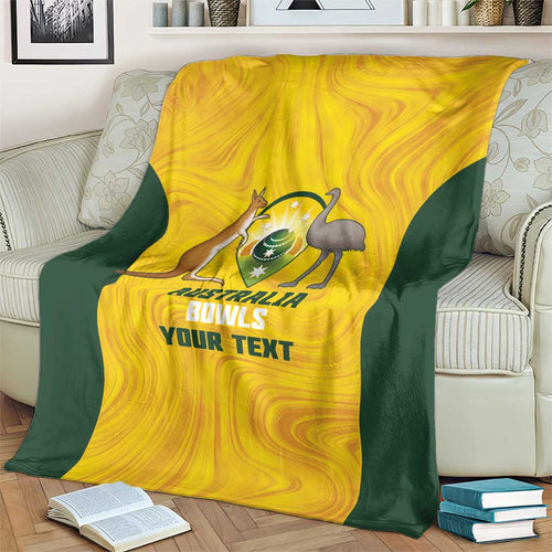 Custom Bowls Australia Blanket Marble National Color - Aussie Hoodie