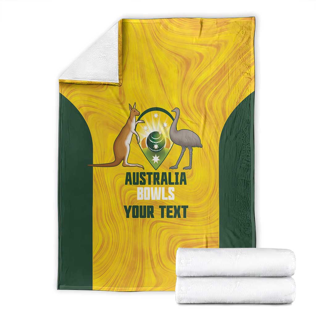 Custom Bowls Australia Blanket Marble National Color - Aussie Hoodie
