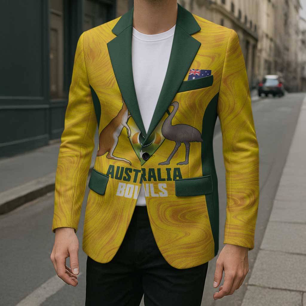 Custom Bowls Australia Blazer Marble National Color - Aussie Hoodie