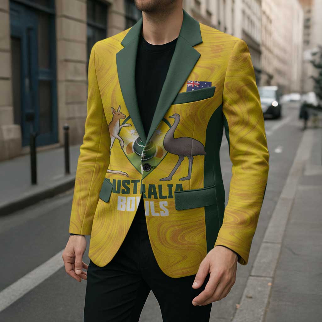 Custom Bowls Australia Blazer Marble National Color - Aussie Hoodie