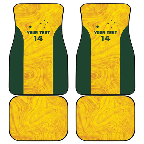 Custom Bowls Australia Car Mats Marble National Color - Aussie Hoodie