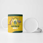 Custom Bowls Australia Ceramic Mug Marble National Color - Aussie Hoodie