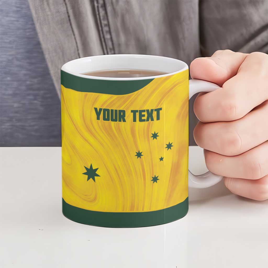 Custom Bowls Australia Ceramic Mug Marble National Color - Aussie Hoodie